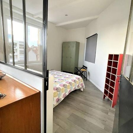 Apartamento Superbe Loft 100m2 Proche Cathédrale avec Parking Reims Exterior foto