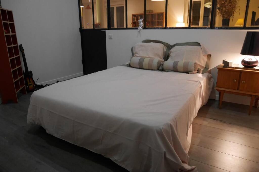 Apartamento Superbe Loft 100m2 Proche Cathédrale avec Parking Reims Exterior foto